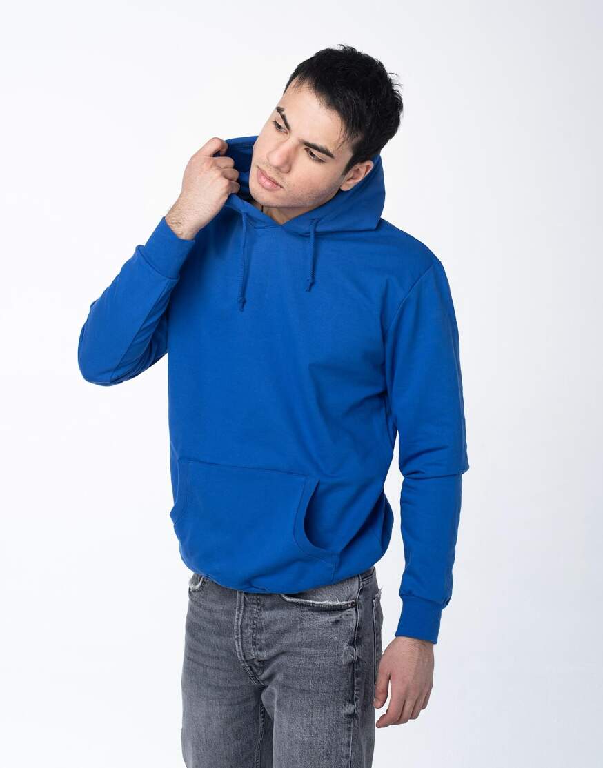 Мужское худи синий роял оптом